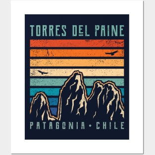 Torres del Paine - Patagonia Chile Posters and Art